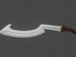 Khopesh Kılıcı 3D Model