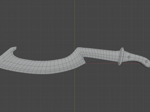Khopesh Sword 3D Modell