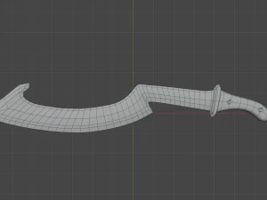 Khopesh Kılıcı 3D Model
