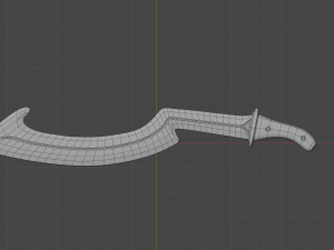 Khopesh Sword 3D Modell