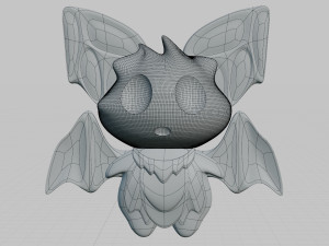 Cartoonish Bat 3D 模型