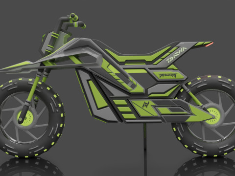 Modern Bike Modello 3D