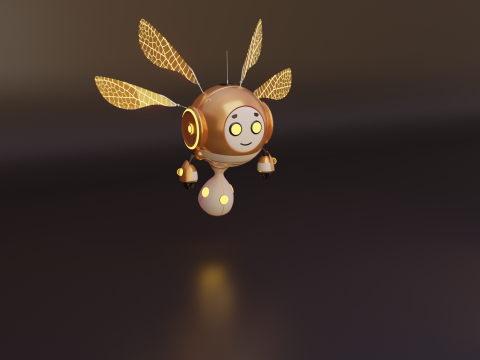Flying Robot Modèle 3D