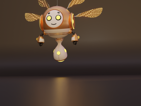 Flying Robot Modèle 3D