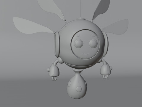 Flying Robot Modèle 3D