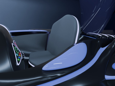 Spaceship Model 3D