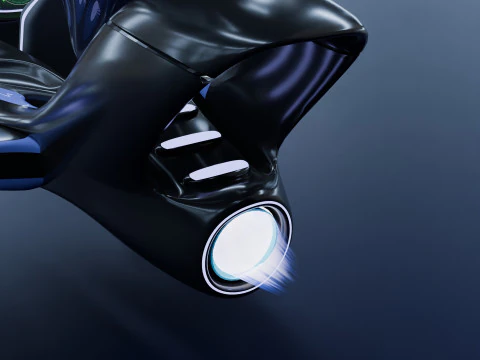 Spaceship 3D Model
