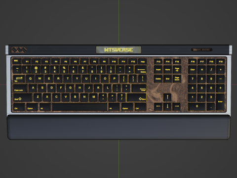 WTS keyboard 3D Model