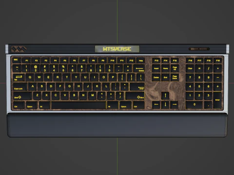 WTS keyboard 3D Model