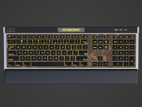 WTS keyboard 3D Model