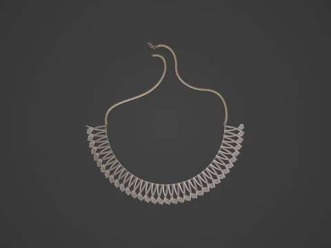 Diamond Neckless 3D Model