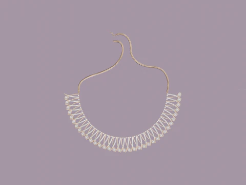 Diamond Neckless 3D Model