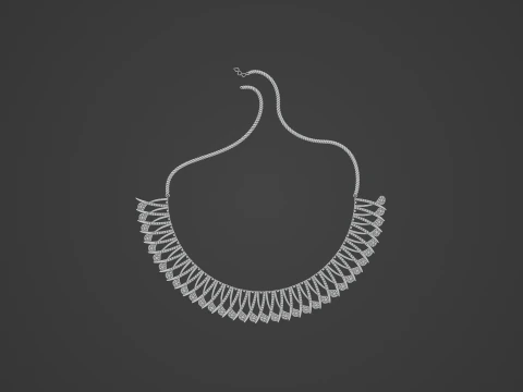 Diamond Neckless 3D Model