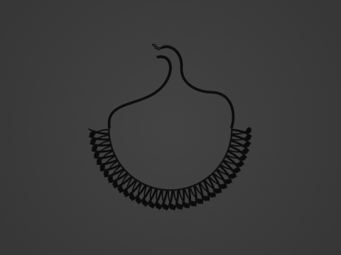 Diamond Neckless 3D Модель