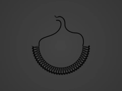 Diamond Neckless 3D Model