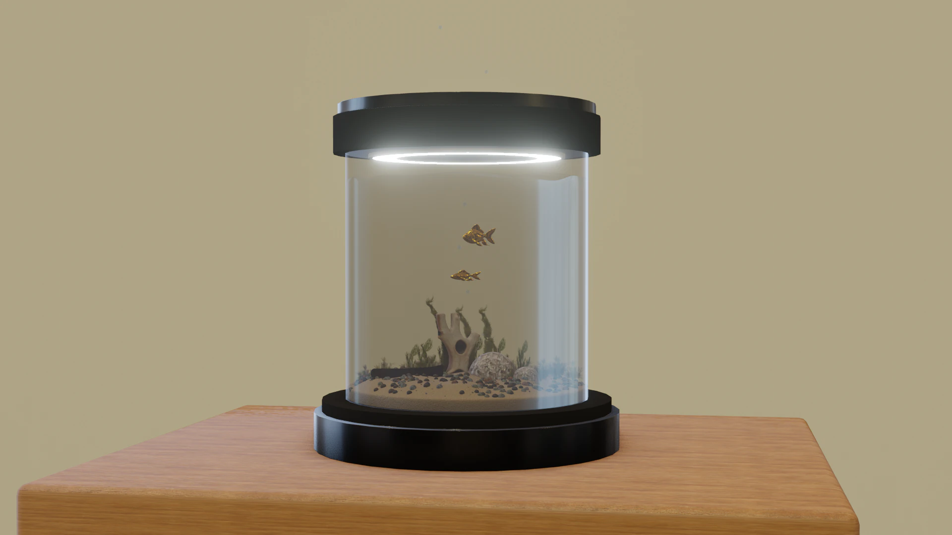 Aqu&aacute;rio Modelo 3D .c4d .max .obj .3ds .fbx .stl .blend 