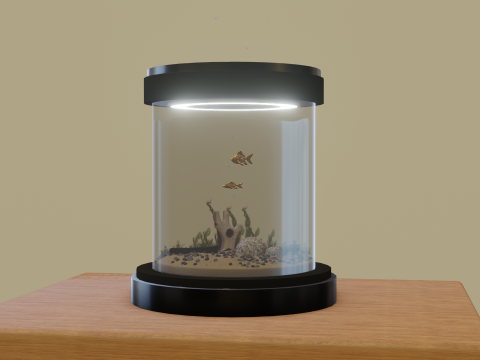 Fish Tank 3D 模型
