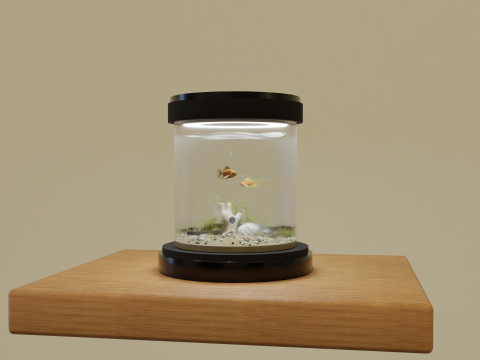Fish Tank 3D-Modell