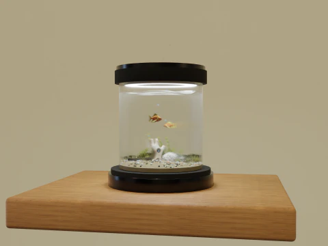 Aqu&aacute;rio Modelo 3D