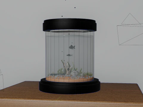 Aqu&aacute;rio Modelo 3D