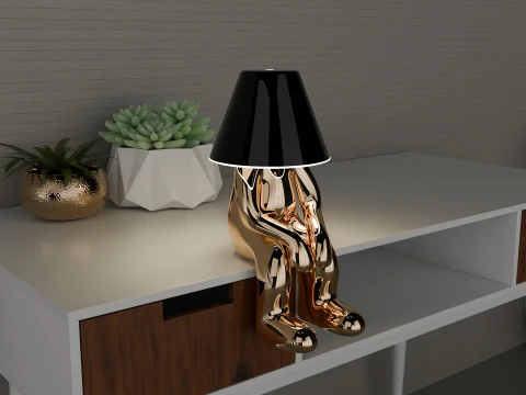 Table Lamp 3D Model
