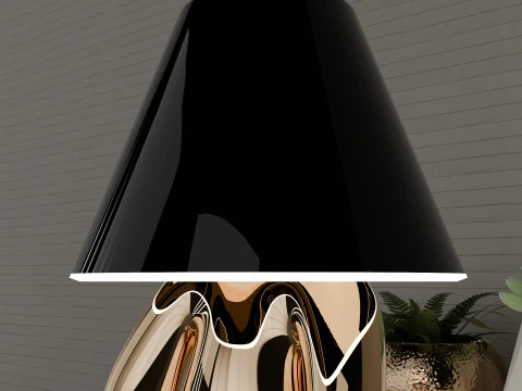 Table Lamp 3D Model