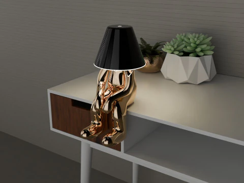 Table Lamp 3D Model