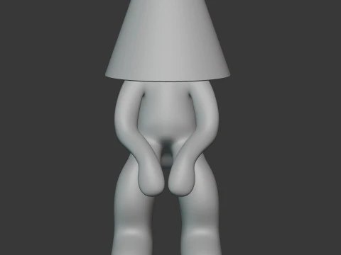Table Lamp 3D Model