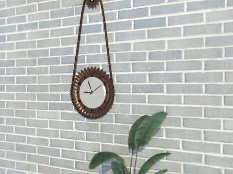 Zamanlama Zinciri Saati 3D Model