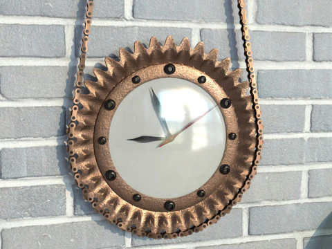 Timing Chain Clock 3D Model