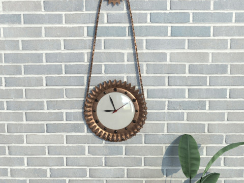 Timing Chain Clock Modelo 3D