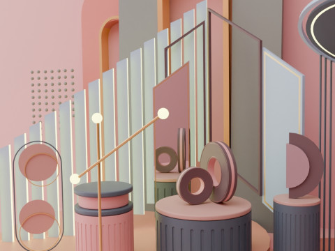 Illustration render setup Modèle 3D