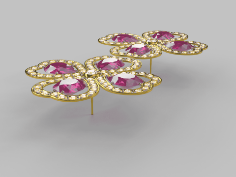 Earrings 3D Model