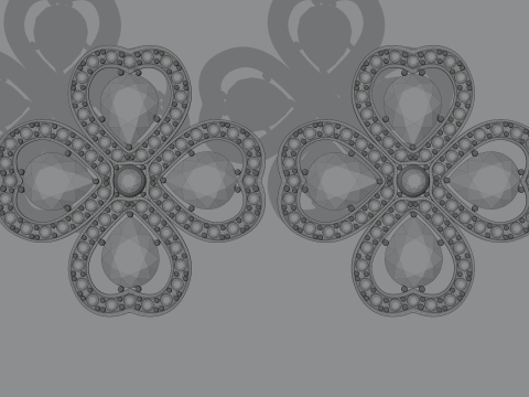 Earrings 3D Model
