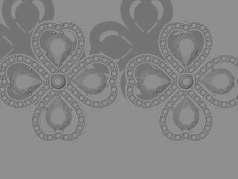 Earrings 3D Model