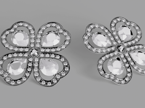 Earrings 3D Model