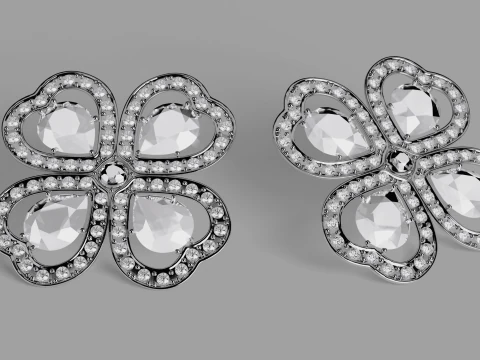 Earrings 3D Model