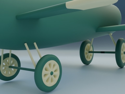Stylized WW1plane 3D Model