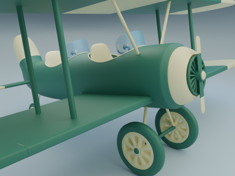 Stylized WW1plane 3D Model