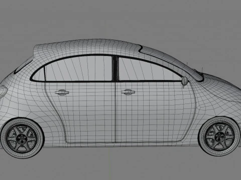 Minimal Car 3D Model