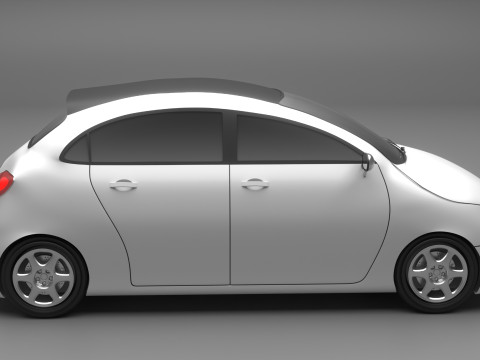 Minimal Car 3D Model