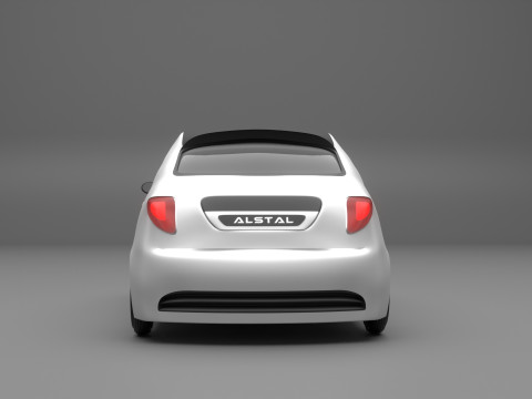 Minimal Car 3D Model