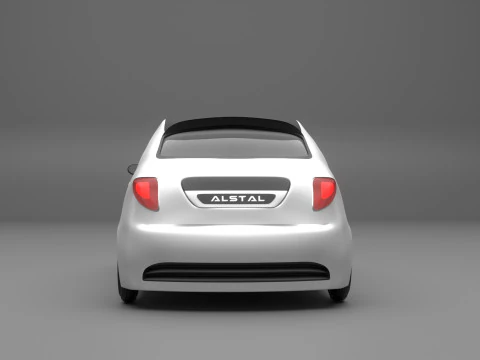 Minimal Car 3D Model
