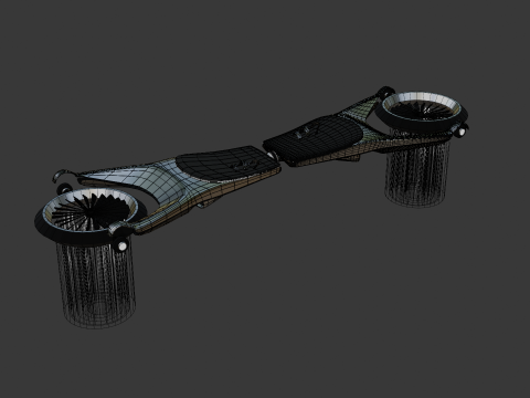HB-04 Modèle 3D