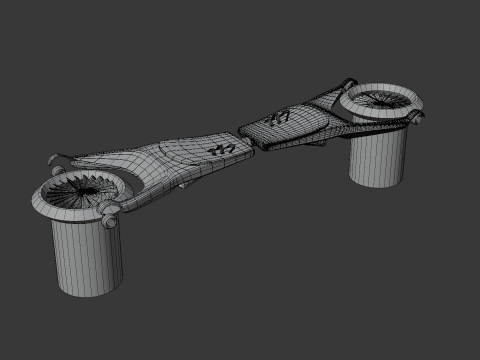 HB-04 Modèle 3D