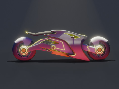 Scifi Bike Modelo 3D