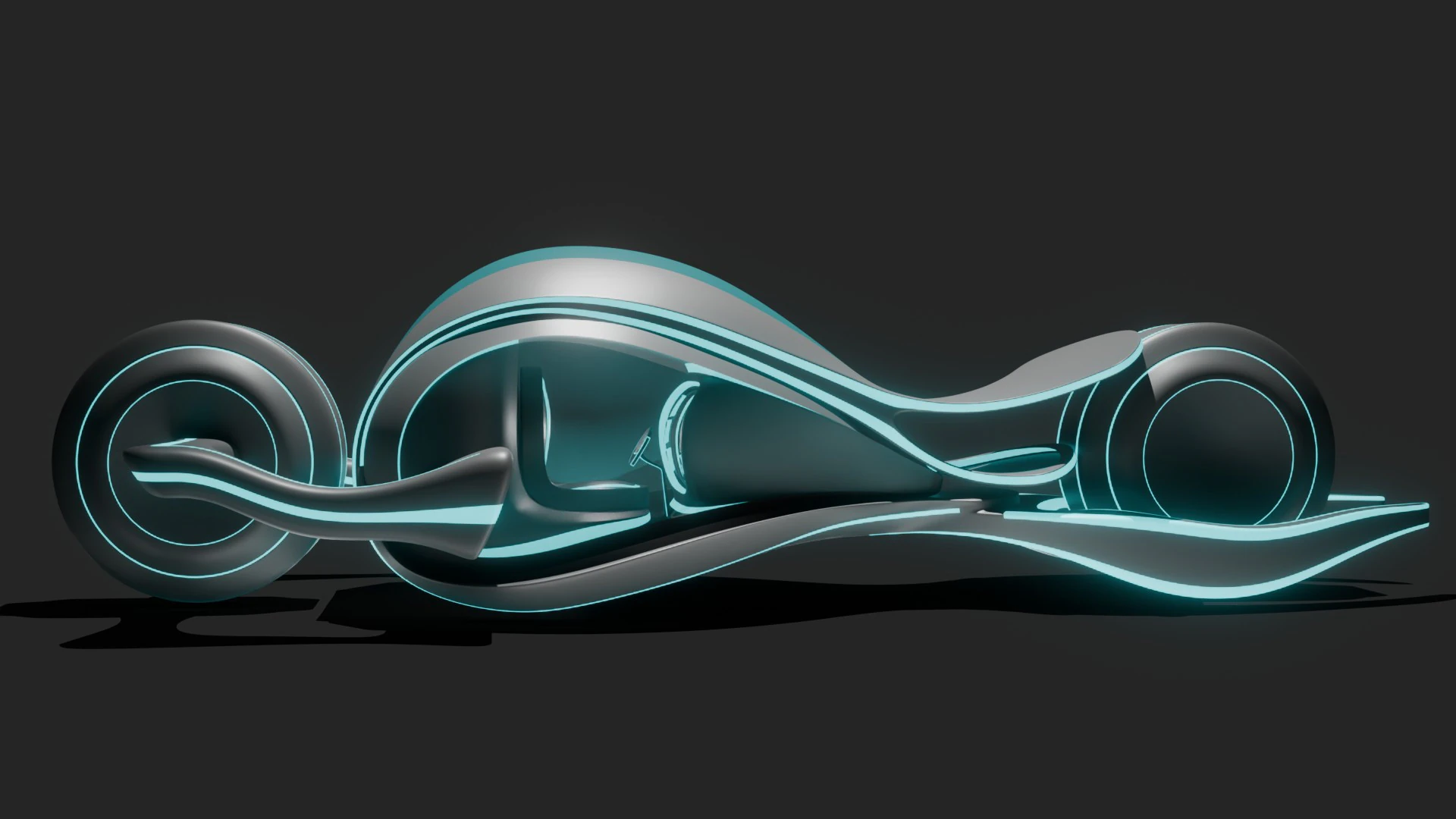 Concept car 3D Model .c4d .max .obj .3ds .fbx .stl .blend 