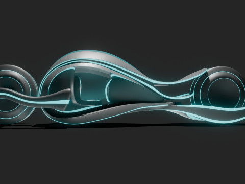 Concept car Modello 3D