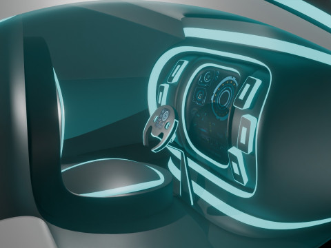 Concept car Modello 3D