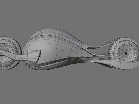 Concept car Modello 3D